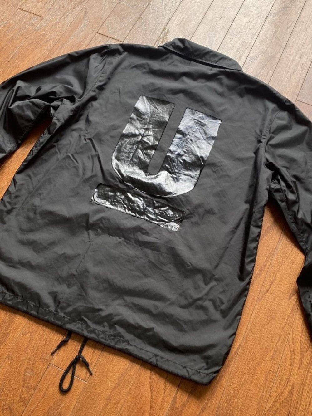 Undercover Jun Takahashi Black on Black Coaches Jacket Med